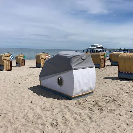 Luxe tent Schlafstrandkorb Nr 7