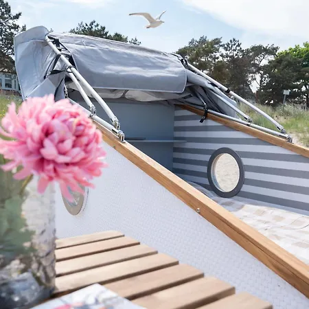 Schlafstrandkorb Nr 7 Luxe tent *