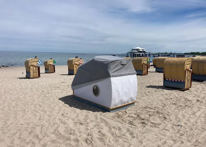 Luxe tent Schlafstrandkorb Nr 7